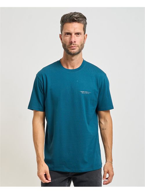 Men's Armani Exchange T-shirt with chest logo ARMANI EXCHANGE | XM001281-AF10361UB022